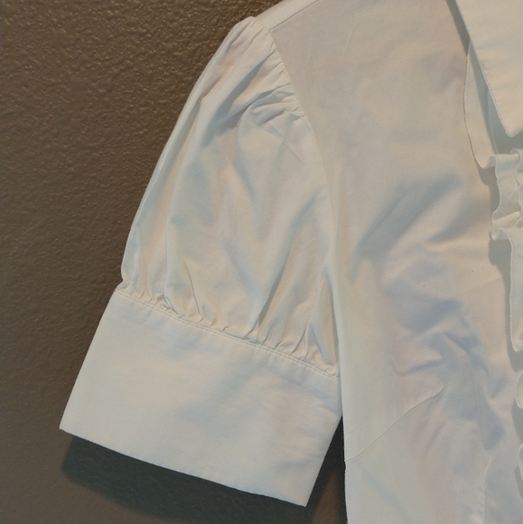 My Michelle | Ruffle Front Blouse - Picture 4 of 6